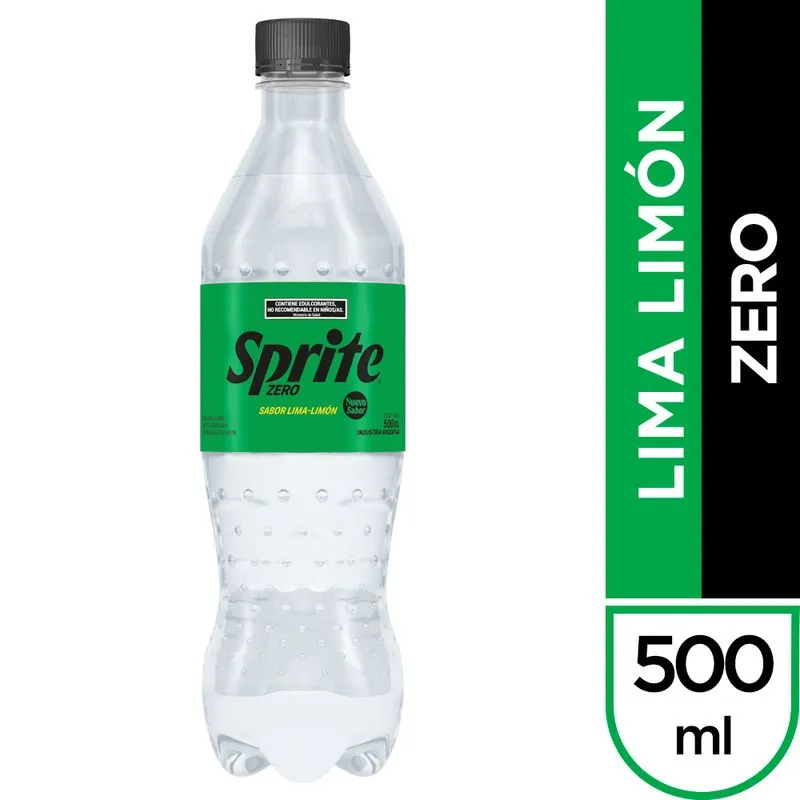Sprite Zero Lima-Limón 500 Ml