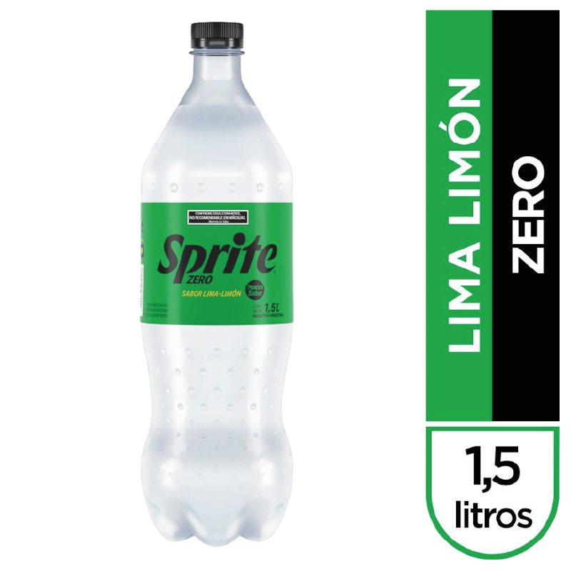 Sprite Zero Lima-Limón 1500 Ml