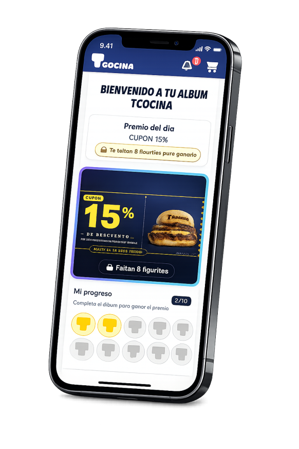 Álbum de figuritas T Cocina